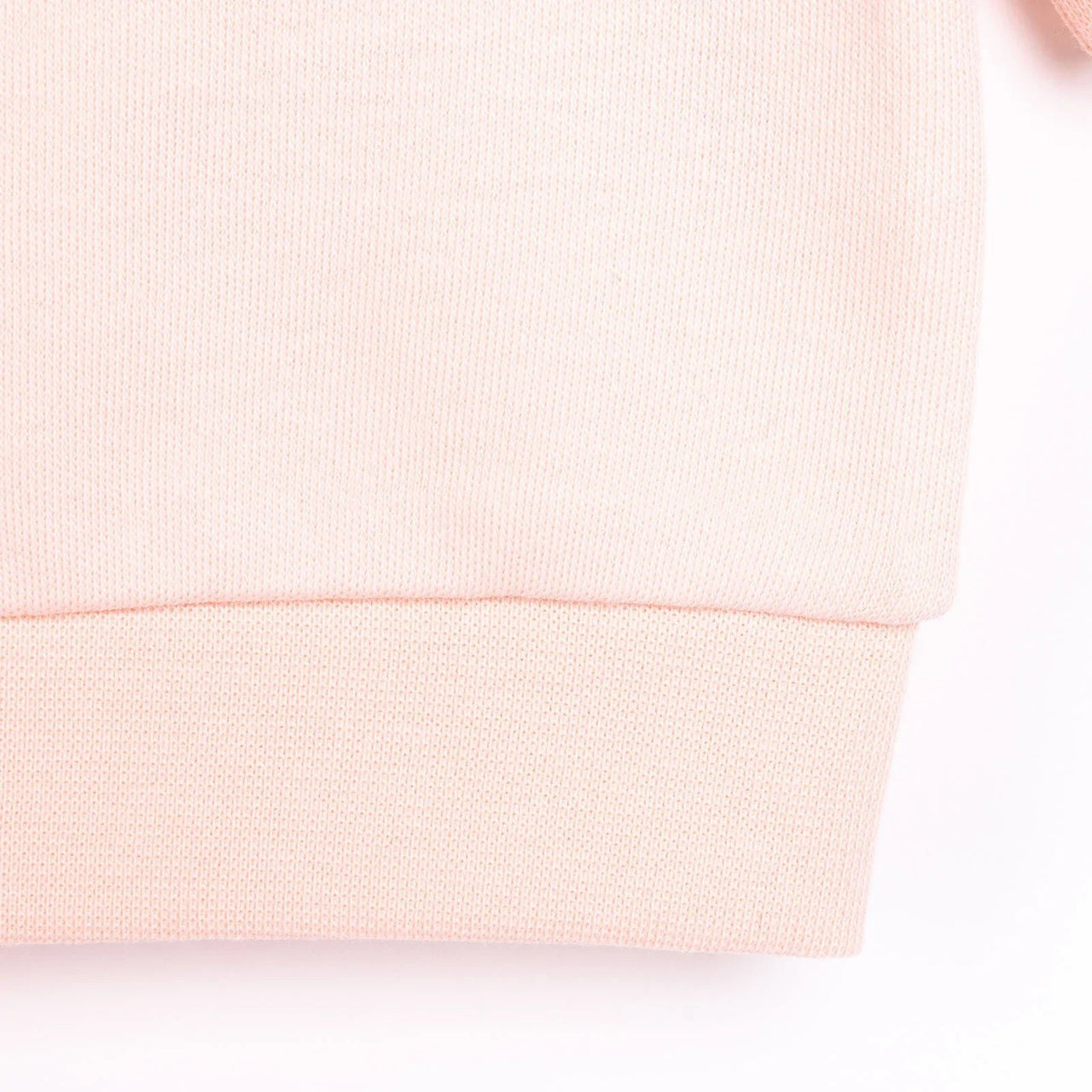 HelloBaby Basic Rib Cardigan - Light Pink - Miu Mau Collectibles