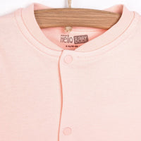 HelloBaby Basic Rib Cardigan - Light Pink - Miu Mau Collectibles