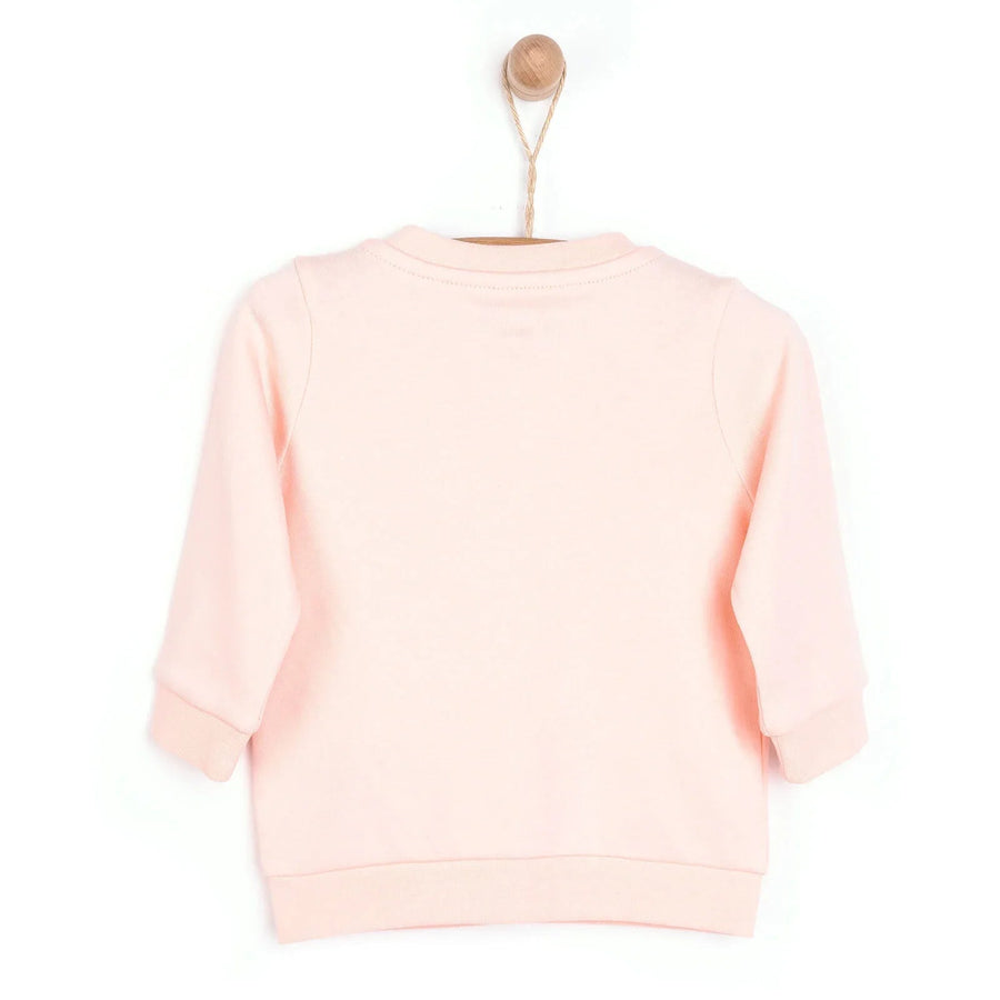 HelloBaby Basic Rib Cardigan - Light Pink - Miu Mau Collectibles