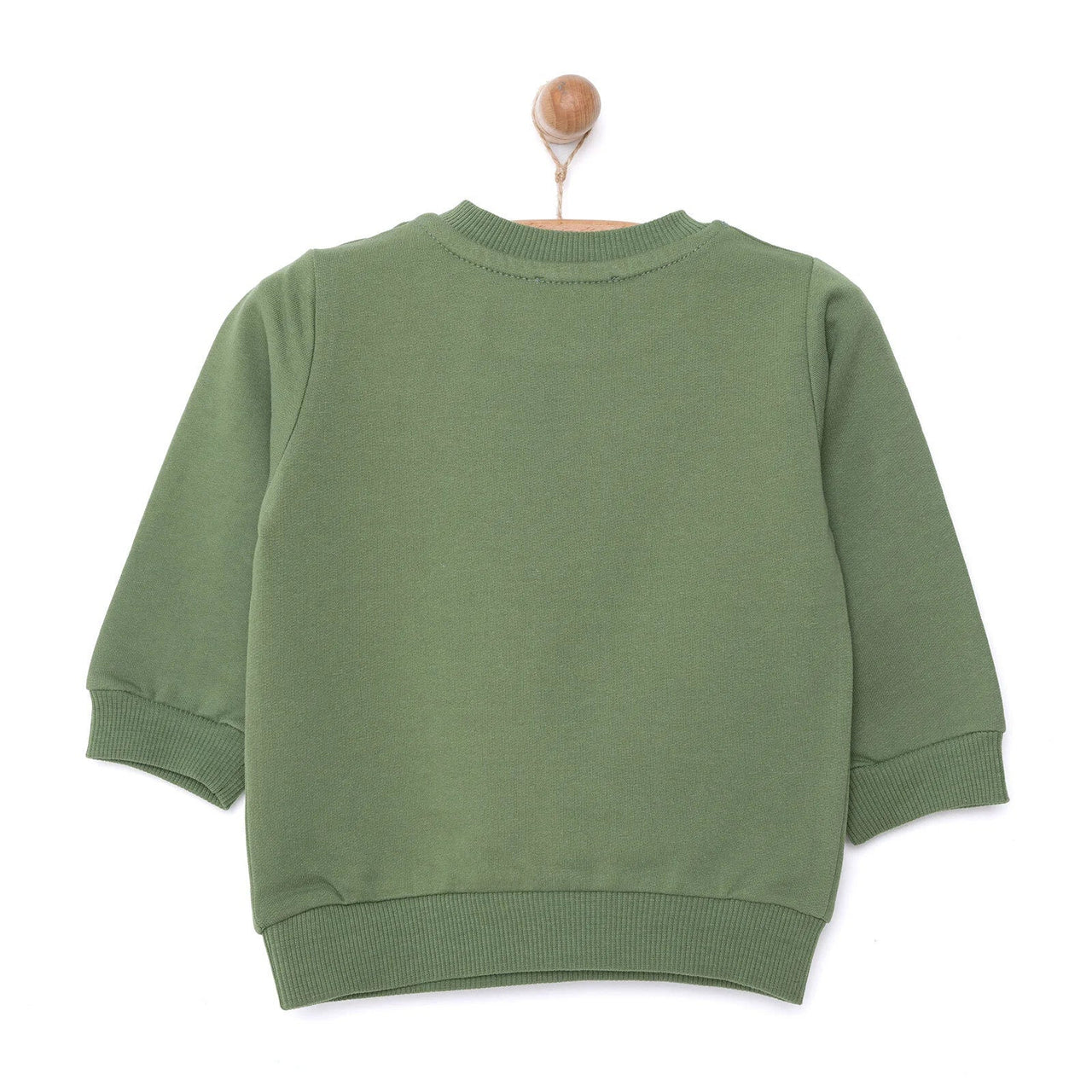HelloBaby Basic Sweatshirt - Dark Green - Miu Mau Collectibles
