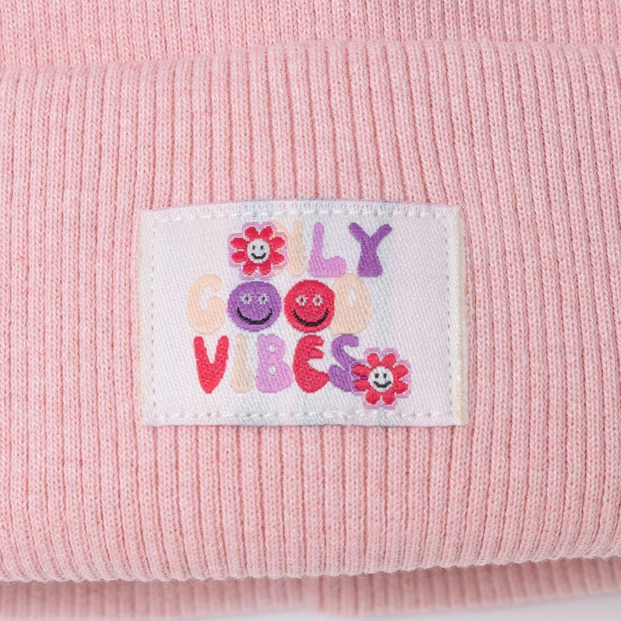 HelloBaby Beanie - Salmon - Miu Mau Collectibles