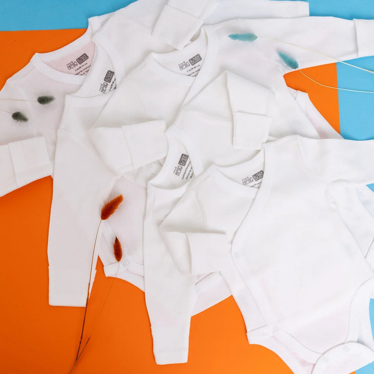 HelloBaby Bodysuit - Ecru - Miu Mau Collectibles