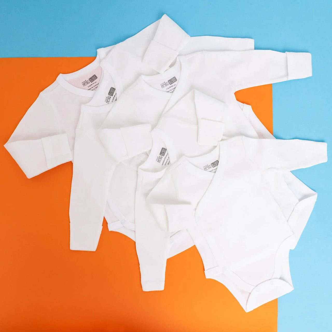 HelloBaby Bodysuit - Ecru - Miu Mau Collectibles