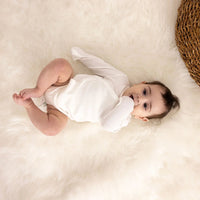 HelloBaby Bodysuit - Ecru - Miu Mau Collectibles