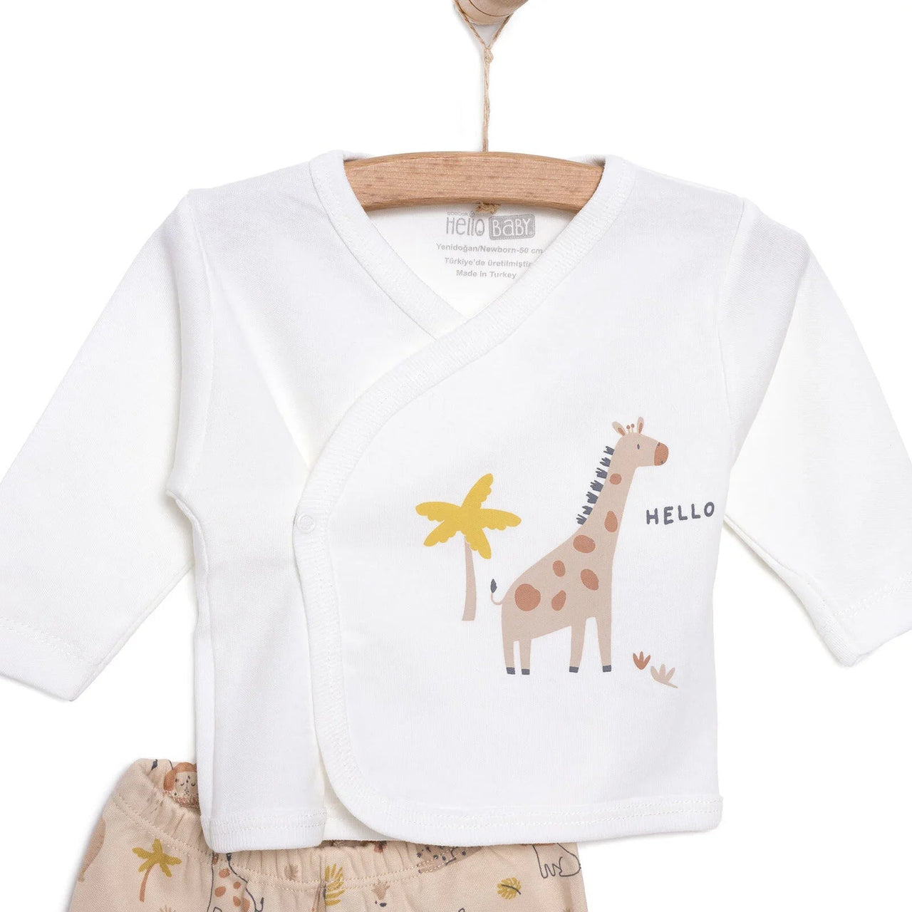 HelloBaby Boy 10 piece Newborn Set - Ecru - Miu Mau Collectibles