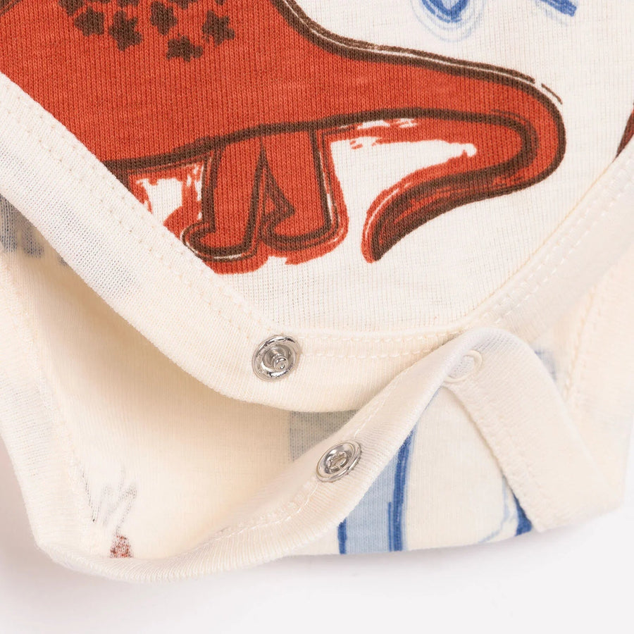 HelloBaby Boy 2 - Pack Long Sleeve Bodysuit - Beige - Miu Mau Collectibles