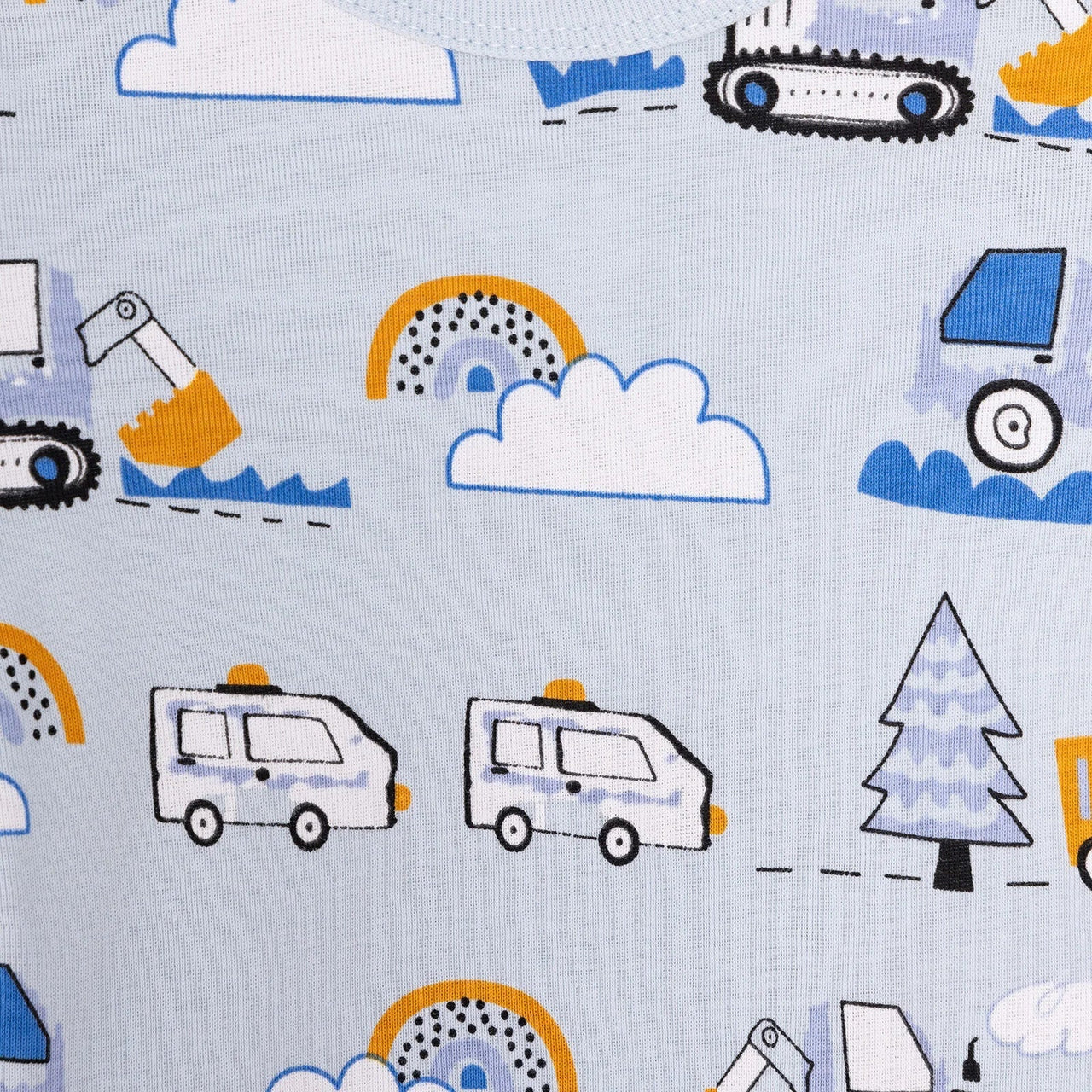 HelloBaby Boy 2 - Pack Long Sleeve Bodysuit - Blue - Miu Mau Collectibles