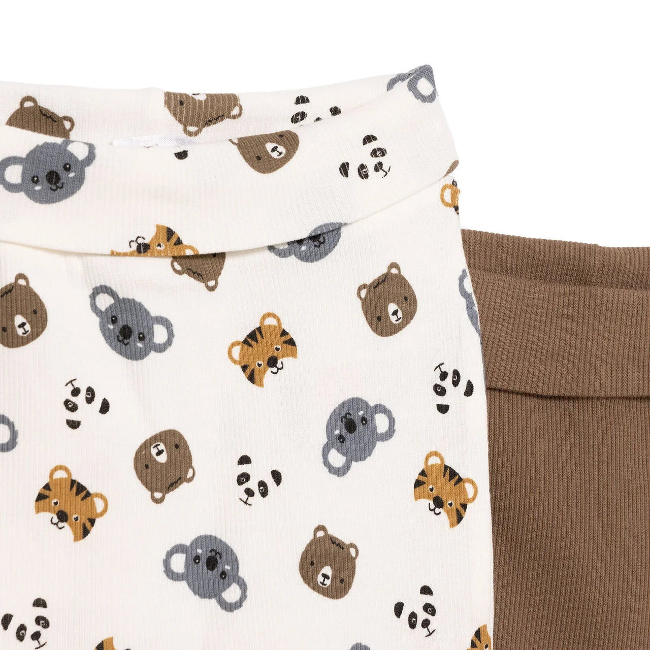 HelloBaby Boy 2 Piece Footles Bottom - Light Brown - Miu Mau Collectibles