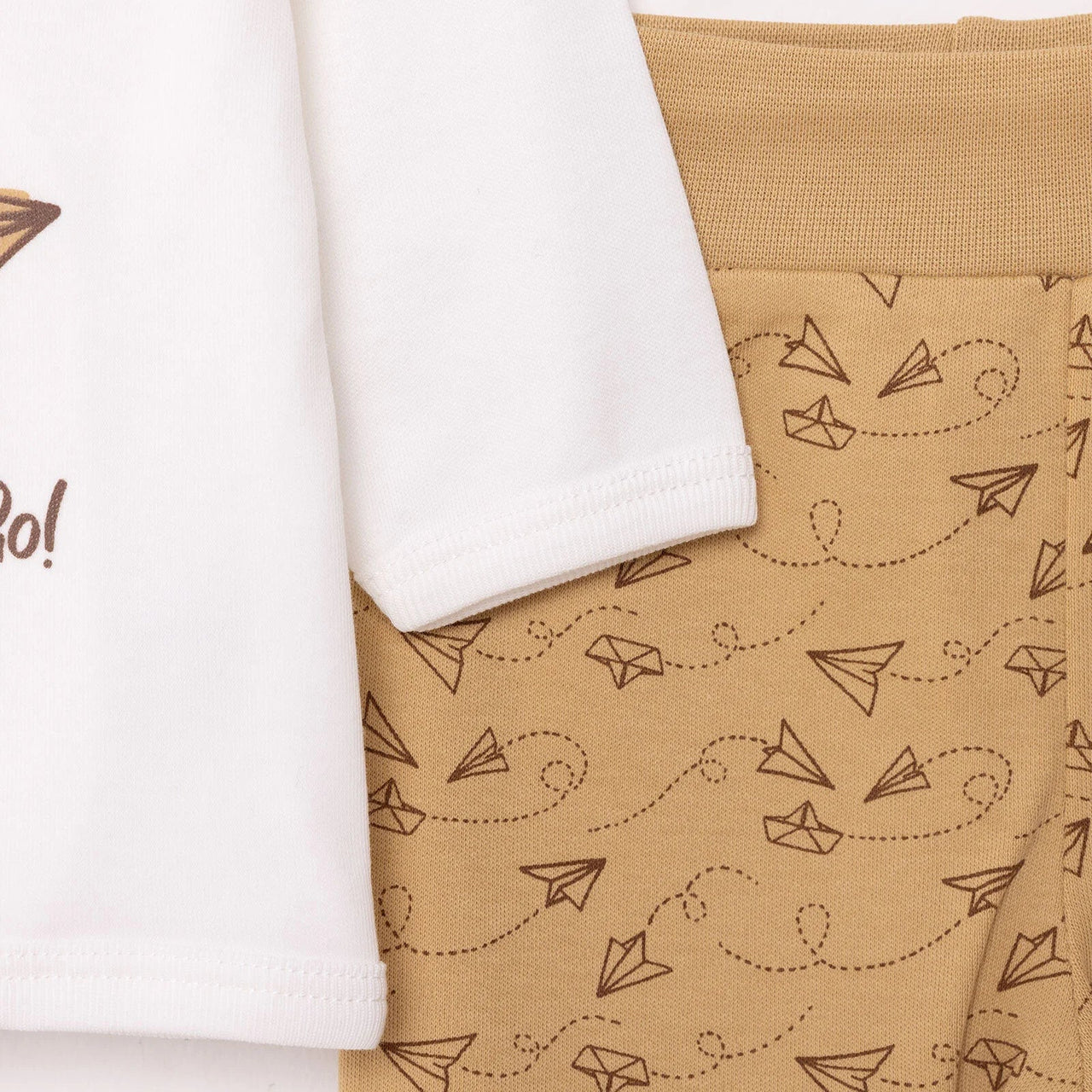 HelloBaby Boy 5 Piece Newborn Set - Beige - Miu Mau Collectibles