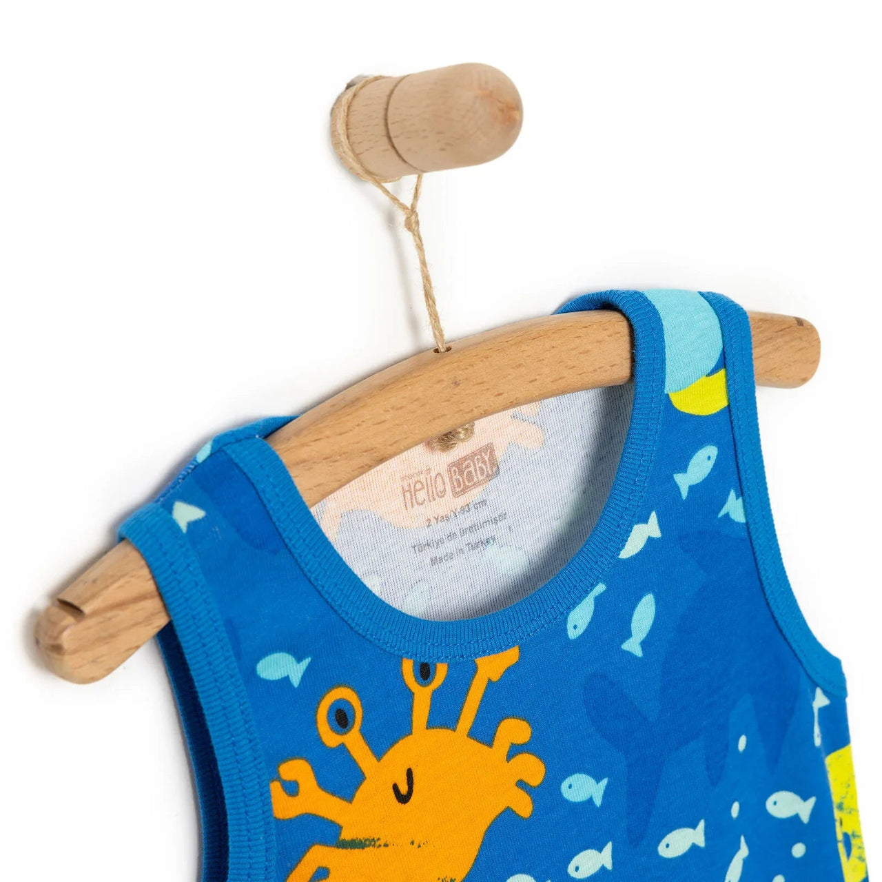 HelloBaby Boy Athlete Bodysuit - Navy Blue - Miu Mau Collectibles