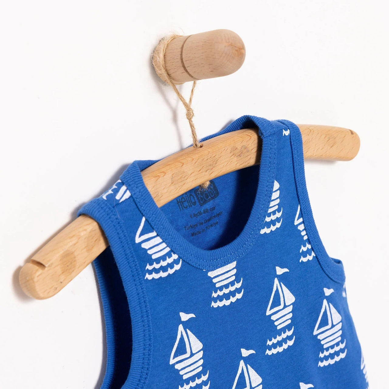 HelloBaby Boy Athlete Bodysuit - Navy Blue - Miu Mau Collectibles