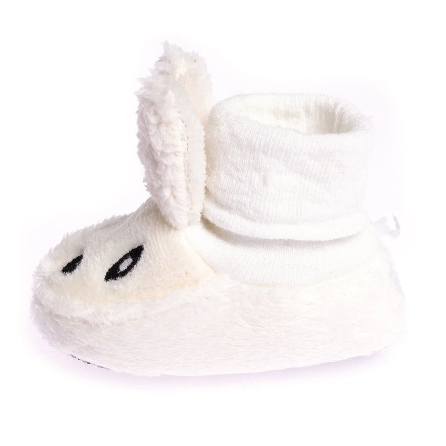 HelloBaby Boy Bootie - White - Miu Mau Collectibles