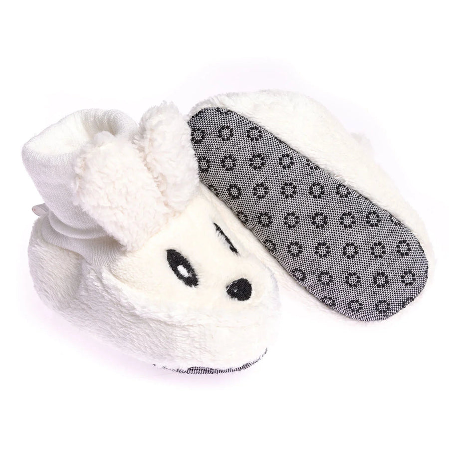 HelloBaby Boy Bootie - White - Miu Mau Collectibles