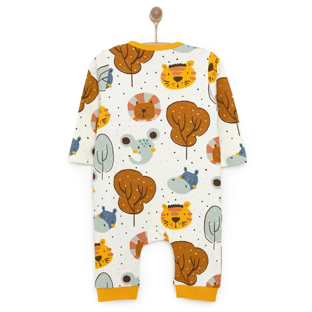 HelloBaby Boy Jumpsuit - Ecru - Miu Mau Baby & Kids Store
