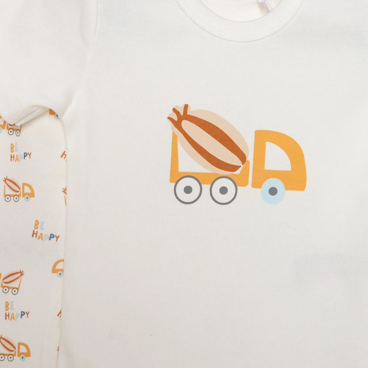 HelloBaby Boy Newborn Set 4 pcs - Dark Orange - Miu Mau Collectibles