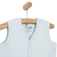 HelloBaby Boy Quilted Vest - Light Blue - Miu Mau Collectibles