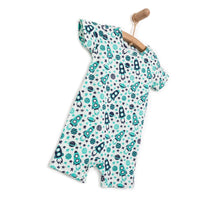 HelloBaby Boy Short Overalls - Green - Miu Mau Collectibles