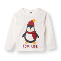 HelloBaby Christmas Baby Boy Long Sleeve Body - Ecru - Miu Mau Collectibles