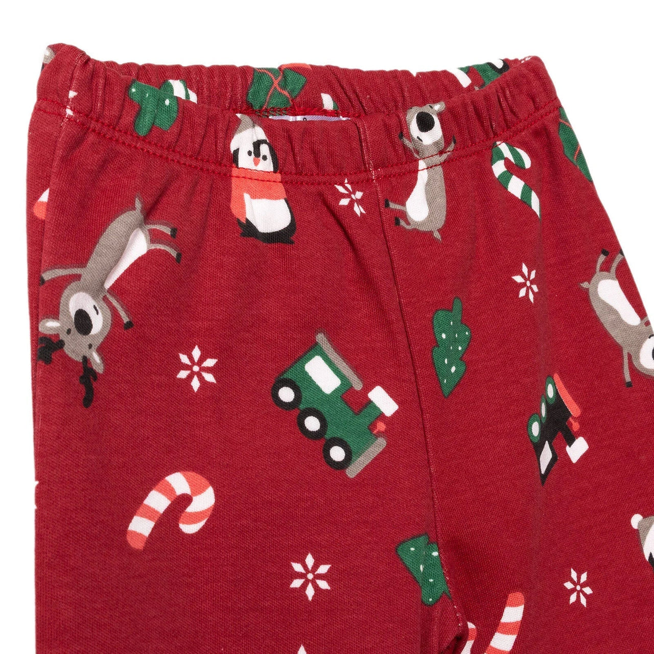 HelloBaby Christmas Baby Boy Long Sleeve Pyjamas Set - Red - Miu Mau Collectibles