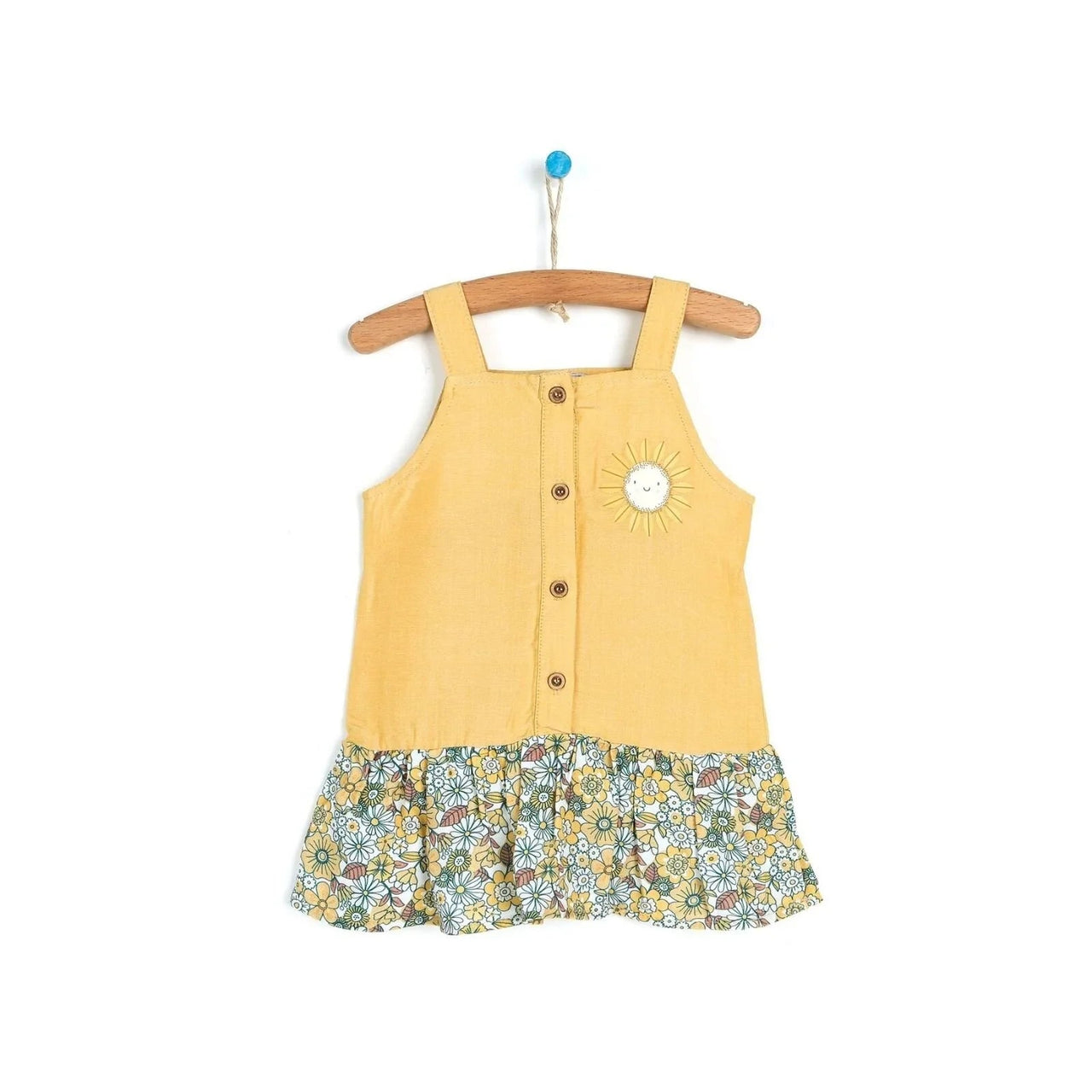 HelloBaby Dress - Yellow - Miu Mau Collectibles