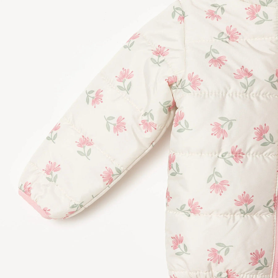 HelloBaby Floral Printed Girl Coat - Printed - Miu Mau Collectibles