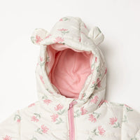 HelloBaby Floral Printed Girl Coat - Printed - Miu Mau Collectibles