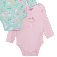 HelloBaby Girl 2 - Pack Long Sleeve Bodysuit - Light Pink - Miu Mau Collectibles