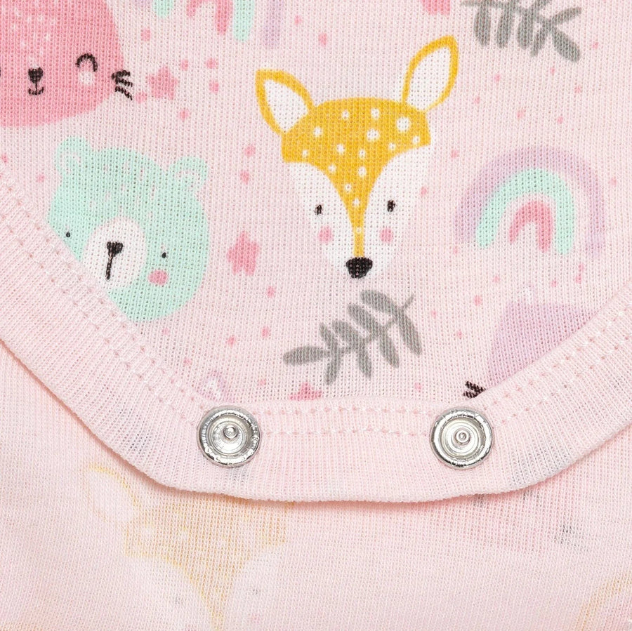 HelloBaby Girl Athlete Bodysuit - Pink - Miu Mau Baby & Kids Store