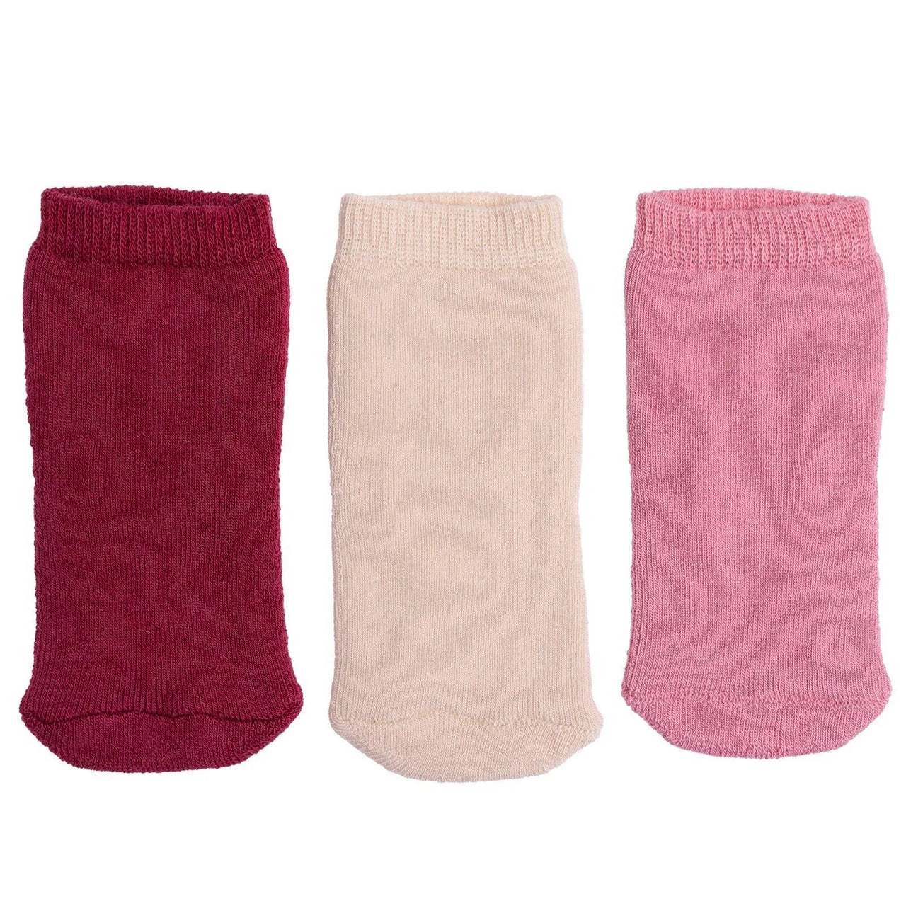 HelloBaby Girl Chenille Socks 3 Pack - Light Rose - Miu Mau Collectibles