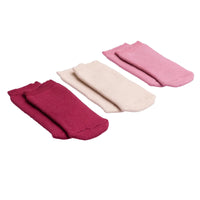 HelloBaby Girl Chenille Socks 3 Pack - Light Rose - Miu Mau Collectibles