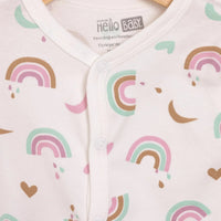 HelloBaby Girl Jumpsuit - Hat - Ecru - Miu Mau Collectibles