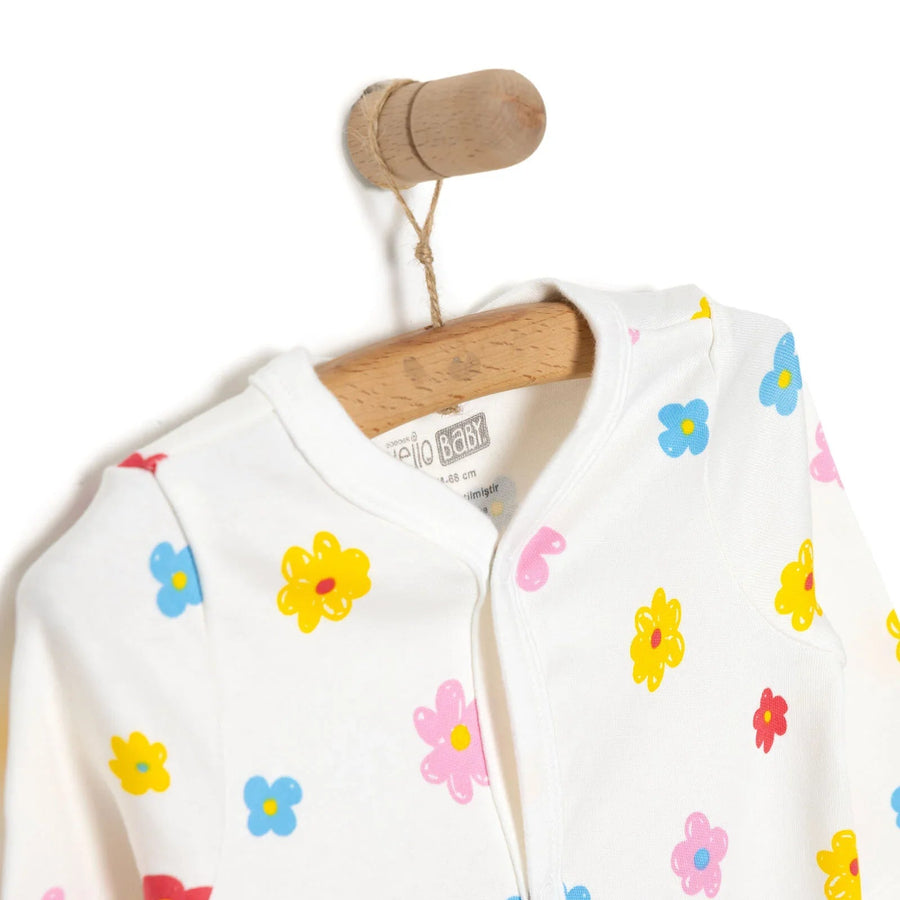 HelloBaby Girl Jumpsuit & Hat - Yellow - Miu Mau Collectibles