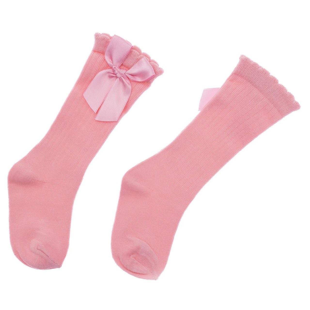 HelloBaby Girl Knee Socks - Pink - Miu Mau Collectibles
