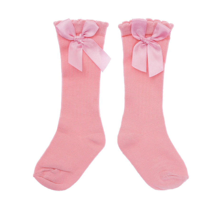 HelloBaby Girl Knee Socks - Pink - Miu Mau Collectibles