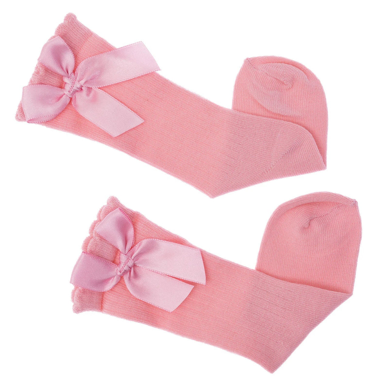 HelloBaby Girl Knee Socks - Pink - Miu Mau Collectibles