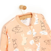 HelloBaby Girl Sleepsuit - Light Pink - Miu Mau Collectibles