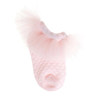 HelloBaby Girl Socks with Lace - Light Pink - Miu Mau Collectibles