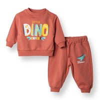 HelloBaby Jogging Set - Brown - Miu Mau Collectibles
