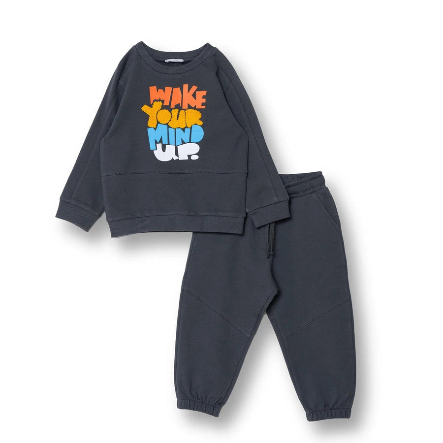 HelloBaby Jogging Set - Grey - Miu Mau Collectibles