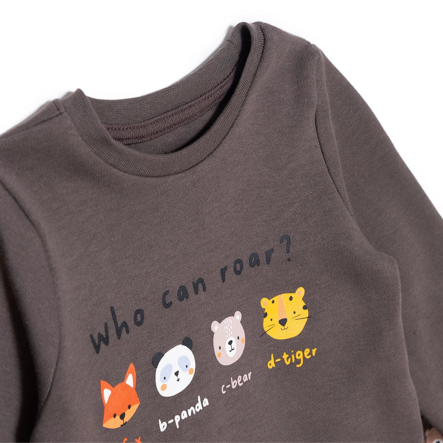 HelloBaby Long Sleeve Pyjamas - Khaki - Miu Mau Collectibles