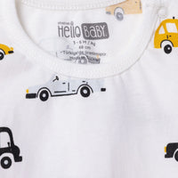 HelloBaby Long Sleeve Pyjamas Set - Ecru - Miu Mau Baby & Kids Store