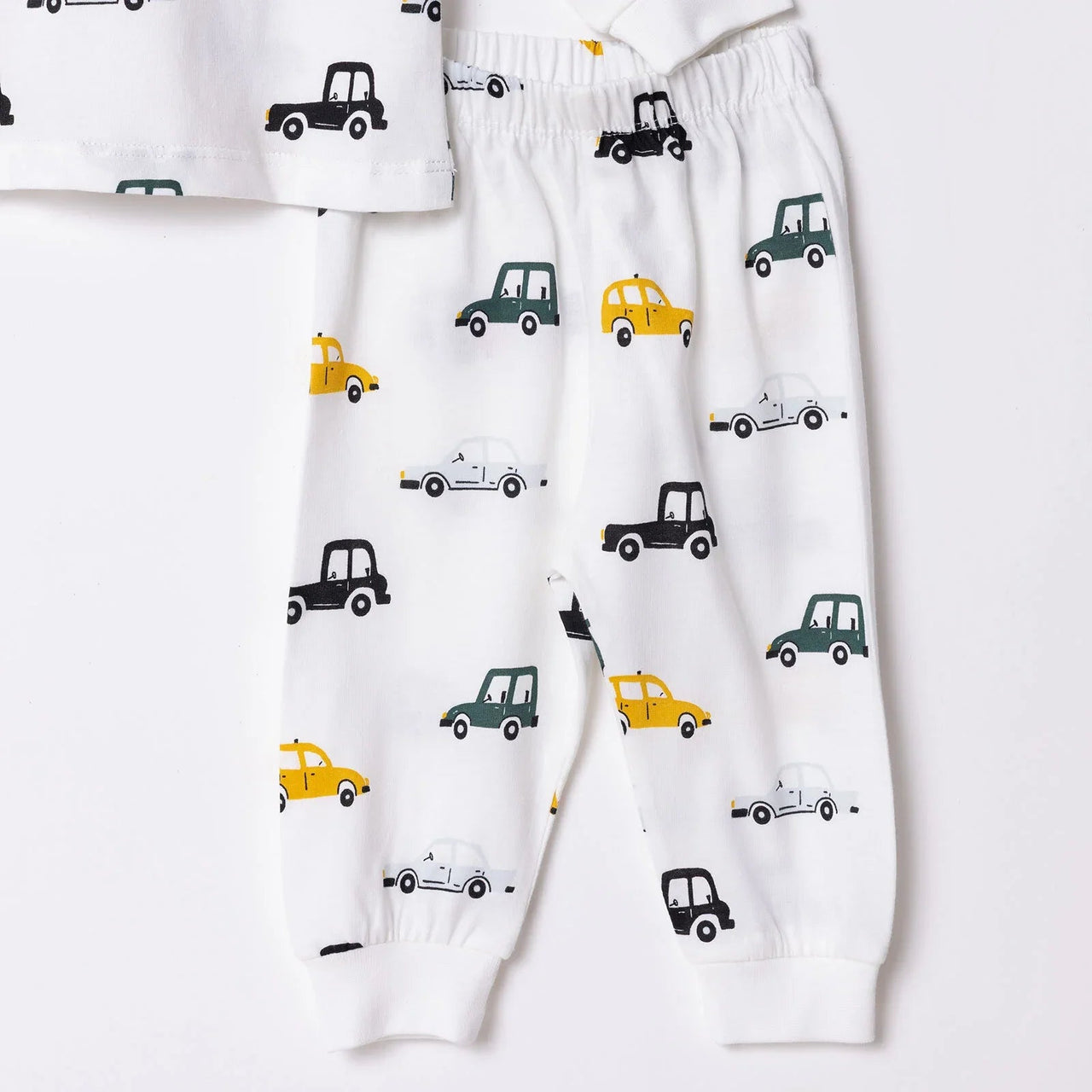 HelloBaby Long Sleeve Pyjamas Set - Ecru - Miu Mau Baby & Kids Store