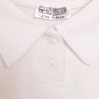 HelloBaby Long Sleeve T-shirt - White - Miu Mau Collectibles