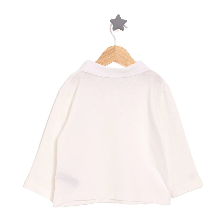 HelloBaby Long Sleeve T-shirt - White - Miu Mau Collectibles