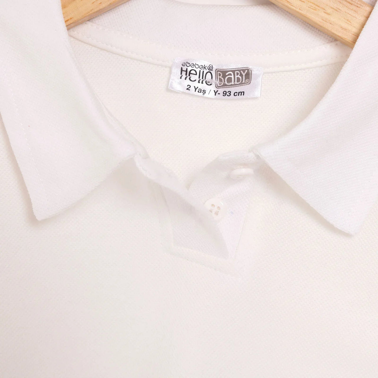 HelloBaby Long Sleeve T-shirt - White - Miu Mau Collectibles