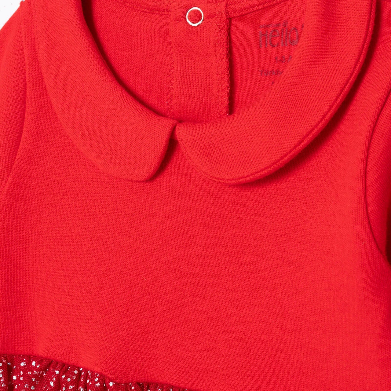 HelloBaby My First Christmas Newborn Girl Footed Jumpsuit - Red - Miu Mau Collectibles