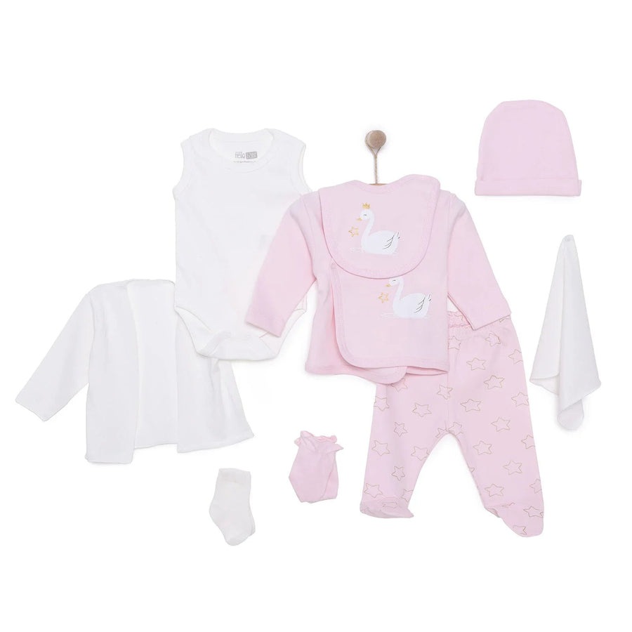 HelloBaby Newborn 10 pcs Starter Set - Pink - Miu Mau Collectibles
