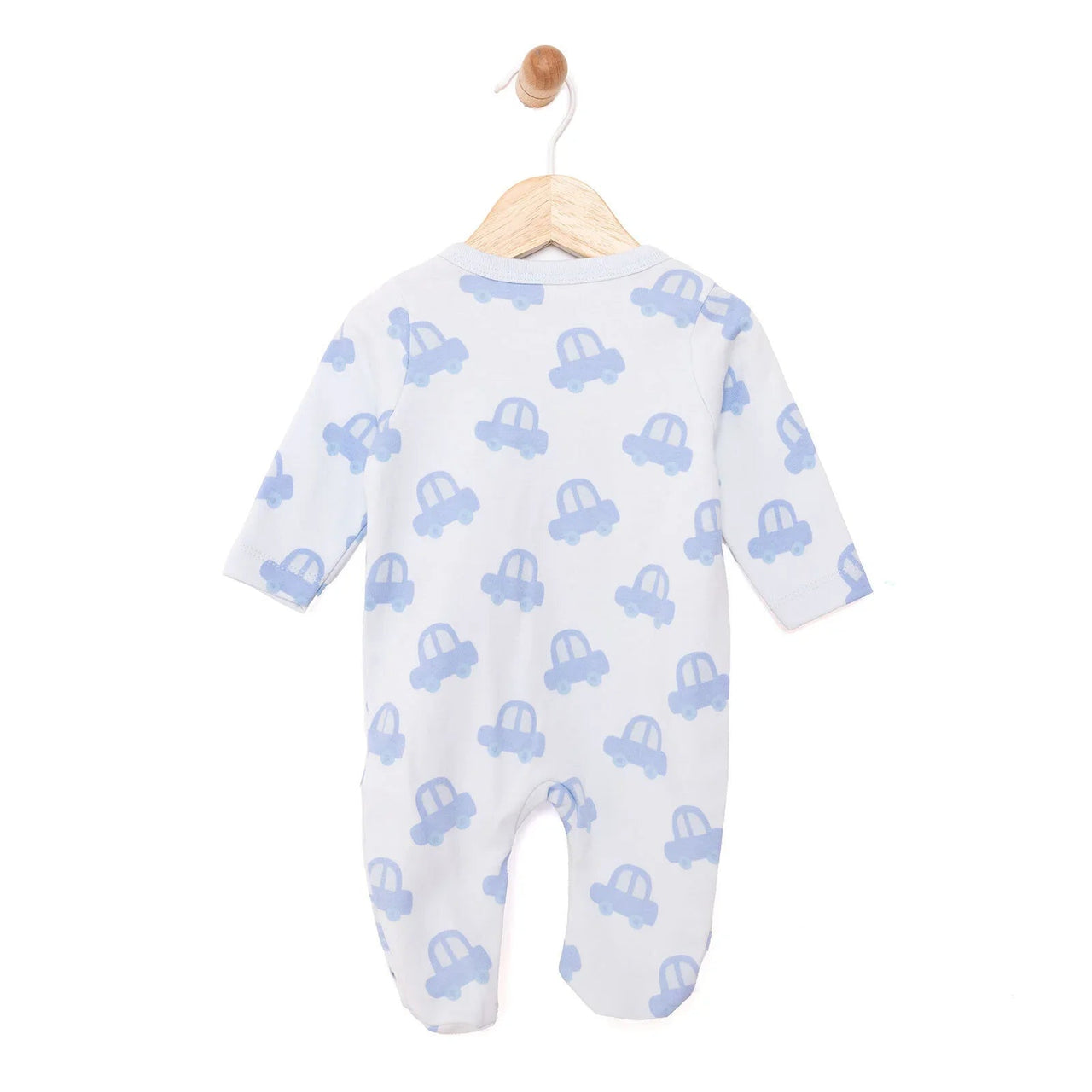 HelloBaby Newborn Baby Boy Footed Bottom - Blue - Miu Mau Collectibles