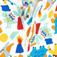 HelloBaby Newborn Baby Boy Footed Jumpsuit - Ecru - Miu Mau Collectibles