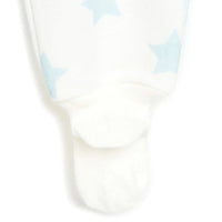 HelloBaby Newborn Baby Boy Footed Jumpsuit - Ecru - Miu Mau Collectibles